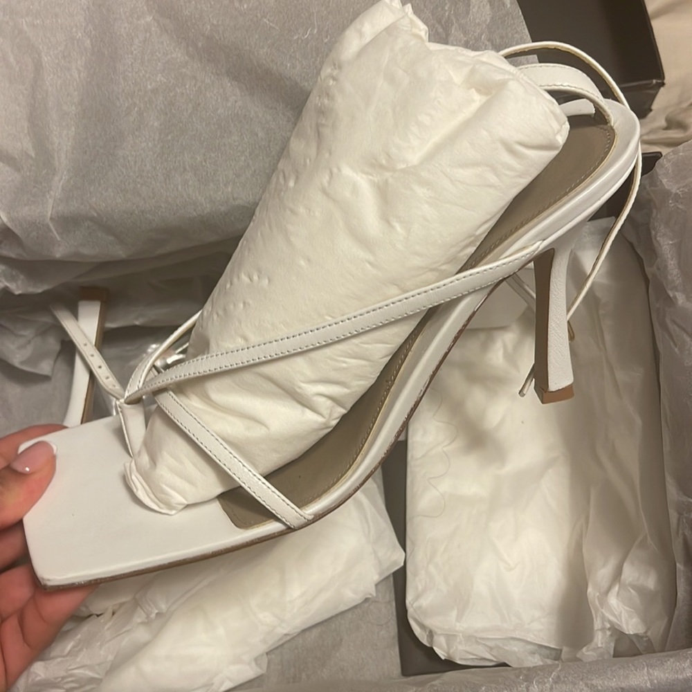 Bottega Venetta “Stretch” Sandal Heel